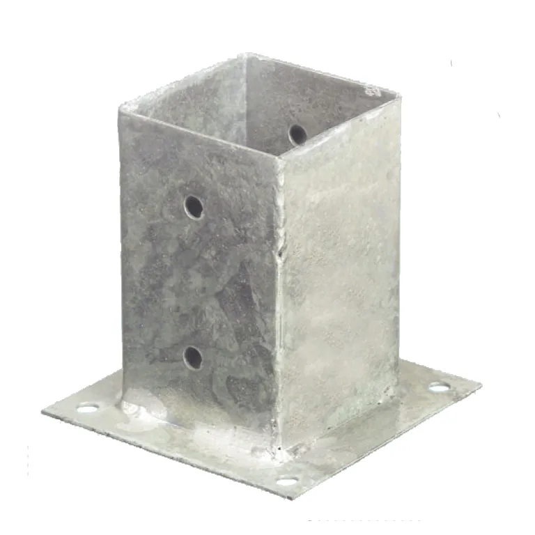 Onlywood Staffa fissaggio MADE IN ITALY a bicchiere per palo 9 x 9-0