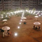 Tavolo Picnic PROMO 8 posti - 200 cm - con Foro per Ombrellone-47880