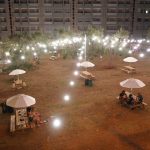 Tavolo Picnic PROMO 8 posti - 200 cm - con Foro per Ombrellone-47880