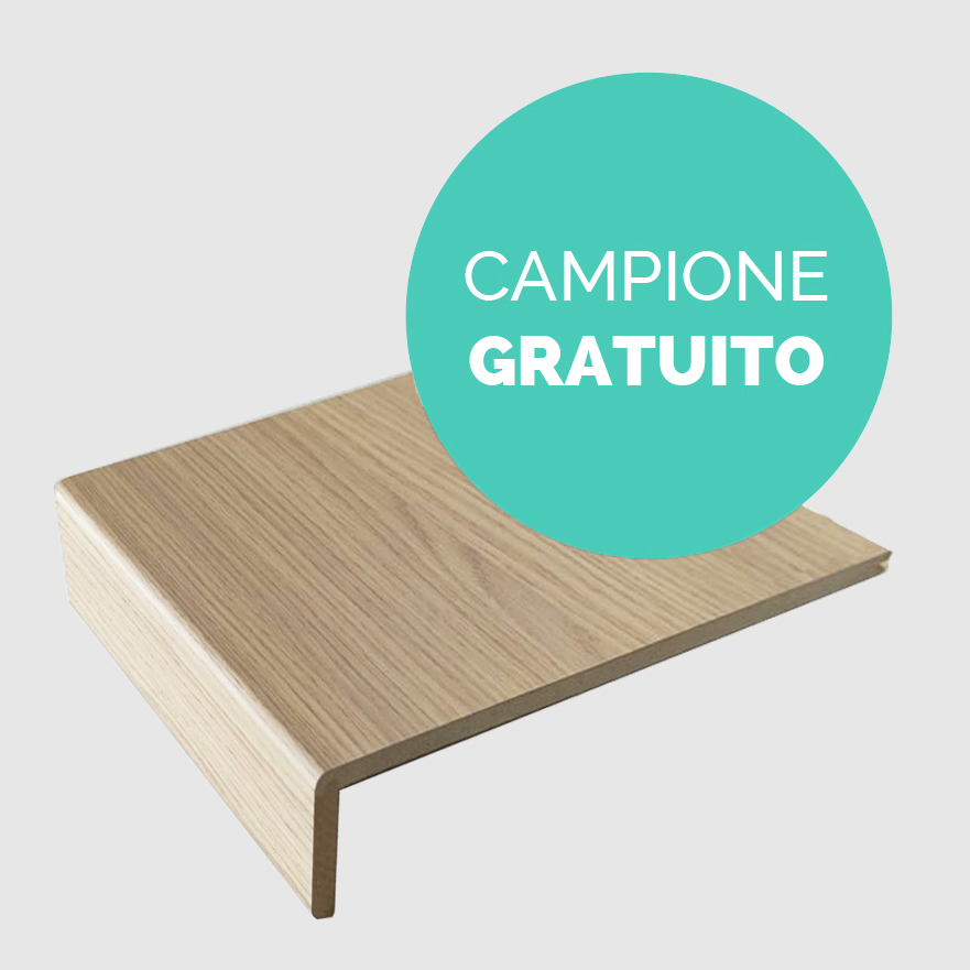 Campione Gradino FLORIDA OAK Rivestimento Scale-0