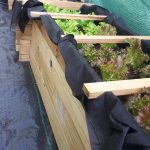 Onlywood Orto Rialzato Legno 4 Scomparti in Pino Trattato 120 x 40 x 36 cm-56423