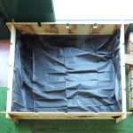 Onlywood Orto Rialzato Legno 16 Scomparti in Pino Trattato 120 x 120 x 18 cm-53957