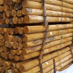 Pali CASTAGNO Scortecciato durata 25 anni - Qualità Basic-53938