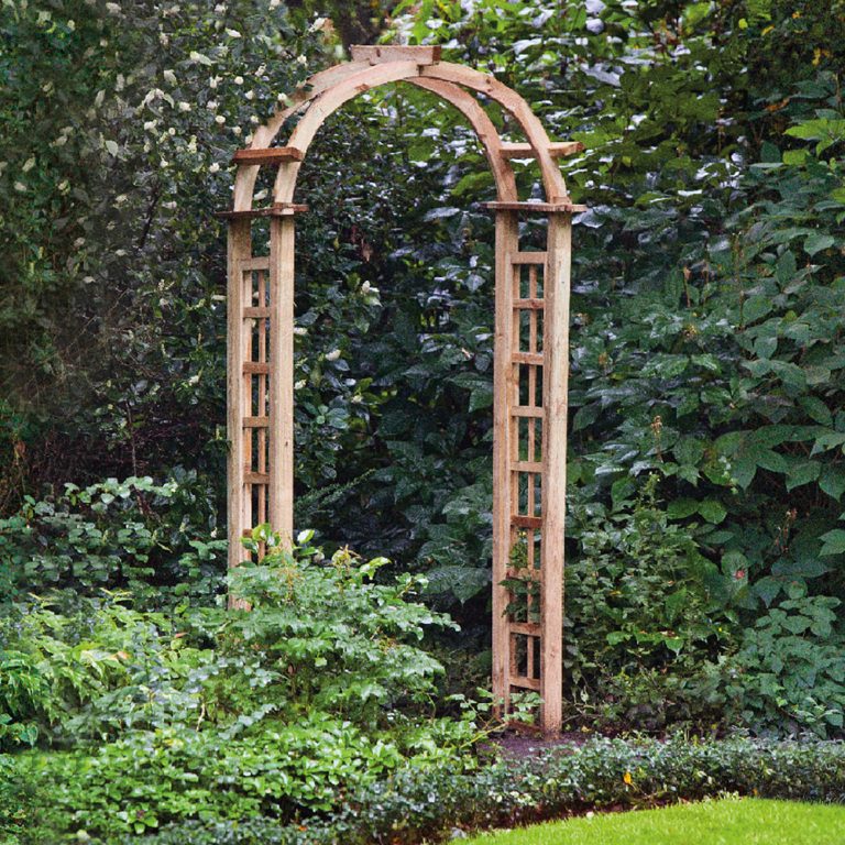 Onlywood Pergola ad Arco in Legno Impregnato 135 x 50 x 255 h. cm-0