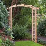 Onlywood Pergola ad Arco in Legno Impregnato 120 x 50 x 220 h. cm-54295