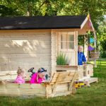 Onlywood Casetta in Legno per bambini FINLAND 194 x 194 cm-89474