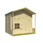 Onlywood Casetta in Legno per bambini CINDERELLA 220 x 168 cm-89476