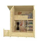 Onlywood Casetta in Legno per bambini CINDERELLA 220 x 168 cm-89477