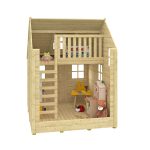 Onlywood Casetta in Legno per bambini ALICE 180 X 240 cm-89482