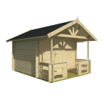 Onlywood Casetta in Legno per bambini MARII 235 x 235 ccm -89457