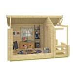 Onlywood Casetta in Legno per bambini MARII 235 x 235 ccm -89461