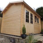 Onlywood Casetta in legno da giardino AKSEL - 400 x 300 cm-55189