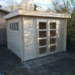 Onlywood Casetta in legno da giardino BODINE - 298 x 298 cm-0