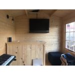 Onlywood Casetta in legno da giardino DAISY - 350 x 250 cm-55231