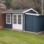 Onlywood Casetta in legno da giardino DAISY - 350 x 250 cm-55235