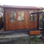 Onlywood Casetta in legno da giardino DAISY - 350 x 250 cm-55238