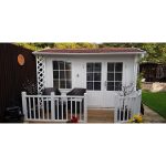 Onlywood Casetta in legno da giardino DAISY - 350 x 250 cm-55237