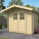 Onlywood Casetta in legno da giardino GITTE - 260 x 260 cm-54784