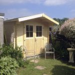 Onlywood Casetta in legno da giardino GITTE - 260 x 260 cm-54788