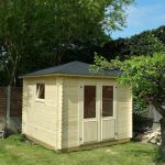 Onlywood Casetta in legno da giardino HALVAR - 300 x 300 cm-0