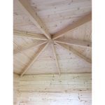 Onlywood Casetta in legno da giardino HALVAR - 300 x 300 cm-55139