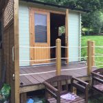 Onlywood Casetta in legno da giardino HALVAR - 300 x 300 cm-55143