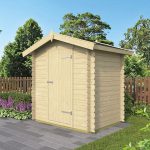 Onlywood Casetta in legno da giardino IRINA - 200 x 155 cm-54744