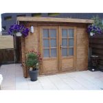 Onlywood Casetta in legno da giardino JORGEN - 290 x 290 cm-54951