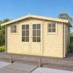 Onlywood Casetta in legno da giardino JUHA - 400 x 300 cm-54879