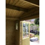 Onlywood Casetta in legno da giardino JUHA - 400 x 300 cm-54883