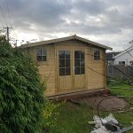 Onlywood Casetta in legno da giardino JUHA - 400 x 300 cm-54885