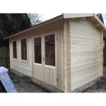 Onlywood Casetta in legno da giardino JUSTINE - 500 x 250 cm-55271