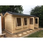 Onlywood Casetta in legno da giardino JUSTINE - 500 x 250 cm-55278