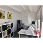 Onlywood Casetta in legno da giardino JUSTINE - 500 x 250 cm-55283