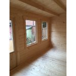 Onlywood Casetta in legno da giardino JUSTINE - 500 x 250 cm-55273