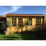 Onlywood Casetta in legno da giardino JUSTINE - 500 x 250 cm-55281