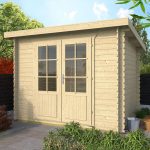 Onlywood Casetta in legno da giardino KRIS - 290 x 200 cm-0