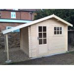 Onlywood Casetta in legno da giardino LARS - 300 x 260 cm-54850