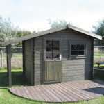 Onlywood Casetta in legno da giardino LARS - 300 x 260 cm-54851