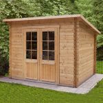 Onlywood Casetta in legno da giardino MILA - 290 x 260 cm-0