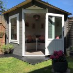 Onlywood Casetta da giardino Angolare in legno JOS - 250 x 250 cm-54987