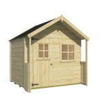 Onlywood Casetta in Legno per bambini SNOW WHITE 152 x 122 cm-89448