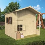 Onlywood Casetta in Legno per bambini CINDERELLA 220 x 168 cm-0