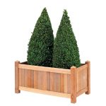 Onlywood Fioriera in Legno Teak BALI 100 x 50 x 50 h. cm-74526