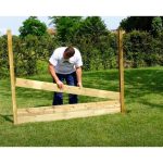 Onlywood Frangivista Fai da te in Legno di Pino autoclavato - PERLINA ORIZZONTALE ad incastro Lunghezza 50 cm-82462