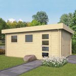 Onlywood Garage in Legno di Abete MARKETTA - 536 x 380 cm-0