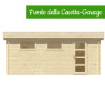 Onlywood Garage in Legno di Abete MARKETTA - 536 x 380 cm-54611