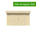 Onlywood Garage in Legno di Abete MARKETTA - 536 x 380 cm-54613