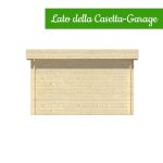 Onlywood Garage in Legno di Abete MARKETTA - 536 x 380 cm-54614