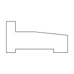 Onlywood LISTELLO ISOLANTE dal Suolo trattato in Autoclave - Accessorio Casette -54836